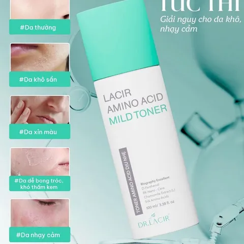 Lacir Amino Acid Mild Toner Sữa Dịu Nhẹ Dr Lacir