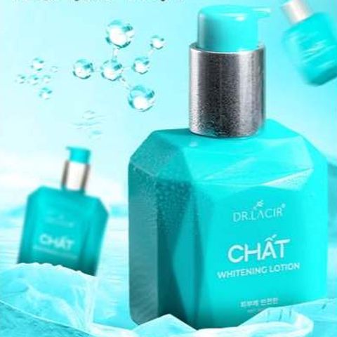 Kem Body Dr Lacir - Chất Whitening Lotion - Dưỡng ẩm da toàn thân - Chống nắng - 200ml