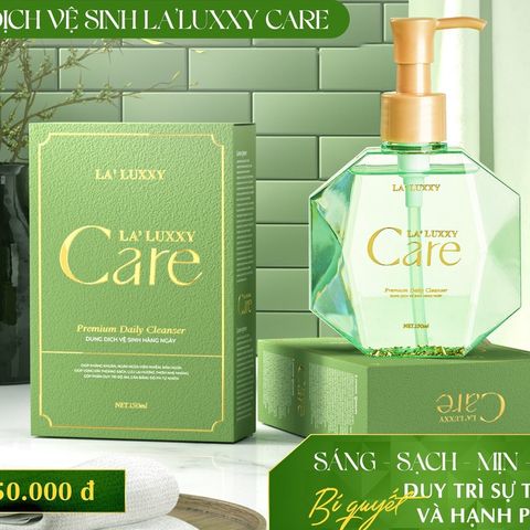 Dung Dịch Vệ Sinh Laluxxy Care Giúp Kháng Khuẩn Ngừa Viêm Nhiễm Lưu Hương