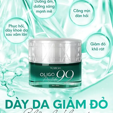 Kem Mao Mạch Oligo Peptide 99 Ylabcos 35gr Dày Da Giảm Đỏ