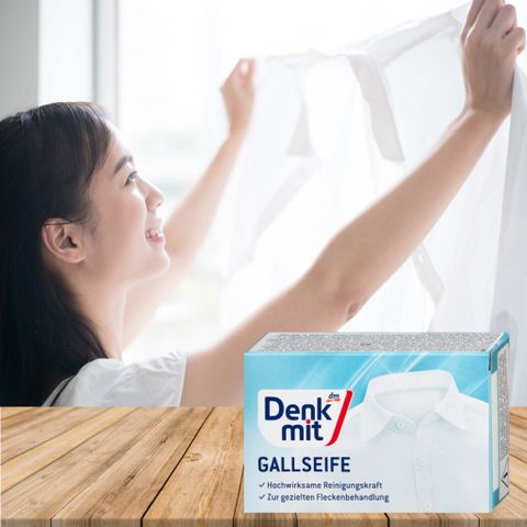Xà Bông Tẩy Sạch Cổ Áo Sơ Mi Denkmit - Giải Pháp Hoàn Hảo Cho Áo Sạch Như Mới, Đồ Gia Dụng Từ Đức, Hiệu Quả Tẩy Vết Bẩn Cứng Đầu