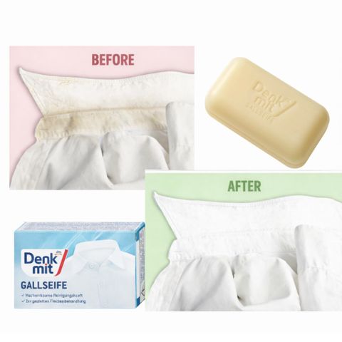 Xà Bông Tẩy Sạch Cổ Áo Sơ Mi Denkmit - Giải Pháp Hoàn Hảo Cho Áo Sạch Như Mới, Đồ Gia Dụng Từ Đức, Hiệu Quả Tẩy Vết Bẩn Cứng Đầu
