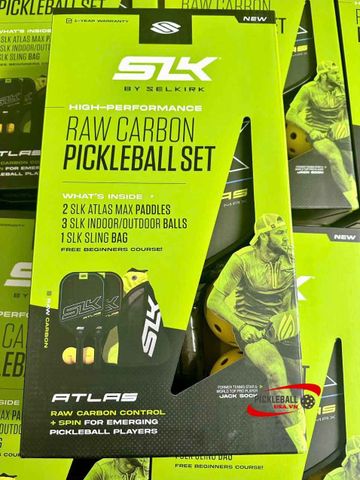 Bộ Vợt Pickleball Selkirk SLK Atlas Max - Nhập Khẩu và Bảo Hành Chính Hãng Selkirk USA