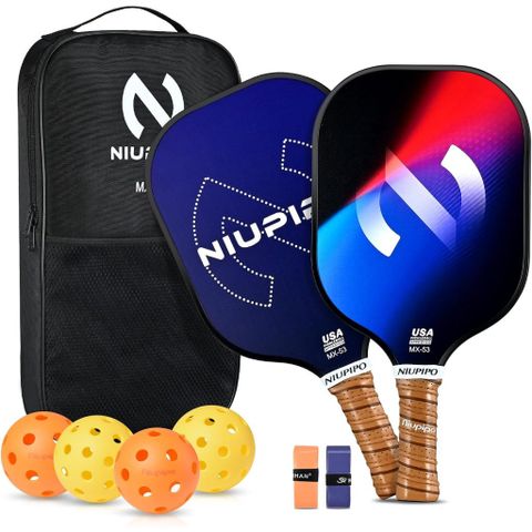 Vợt Pickleball Niupipo - Cây vợt tốt nhất cho Newbie - được USAPA phê duyệt - Bảo hành chính hãng