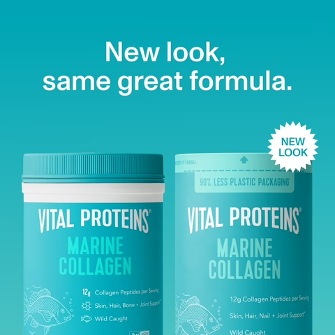 Bột bổ sung Vital Proteins Marine Collagen Peptides hỗ trợ sức khỏe khớp, tóc, da và móng, 7.8 oz 221g 