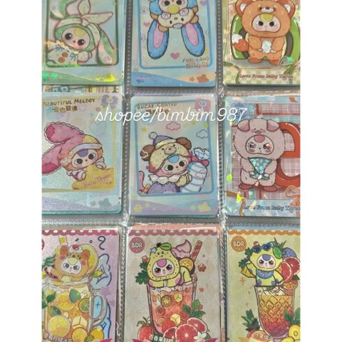 [SPECIAL] AUTH CARD COLLECTIONS PLUSHIES CARD BEAN CARD FIGURES CARD BLINDBOX BLINDBAG 778225