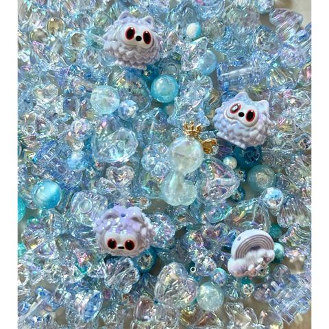 [DIY] HOLO JELLY BEADS CHARM HOLO TRONG SUỐT CHARMS CHAIN DIY HANDMADE DRAFTING 778240