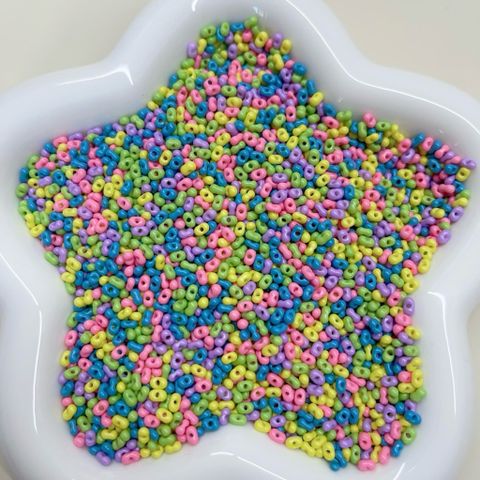 [DIY] PEANUT GLASS BEADS HẠT ĐẬU PHỘNG THUỶ TINH CHARMS CHAIN DIY HANDMADE DRAFTING 778248