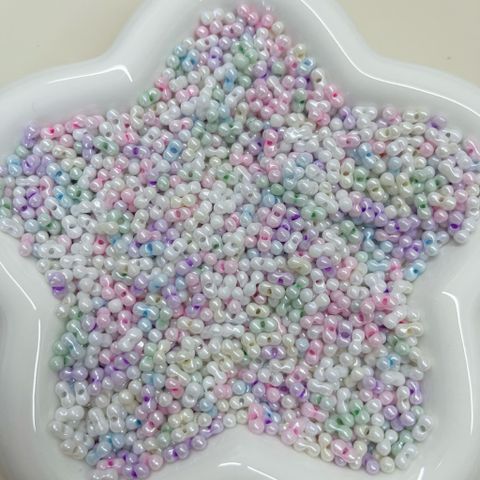 [DIY] PEANUT GLASS BEADS HẠT ĐẬU PHỘNG THUỶ TINH CHARMS CHAIN DIY HANDMADE DRAFTING 778248