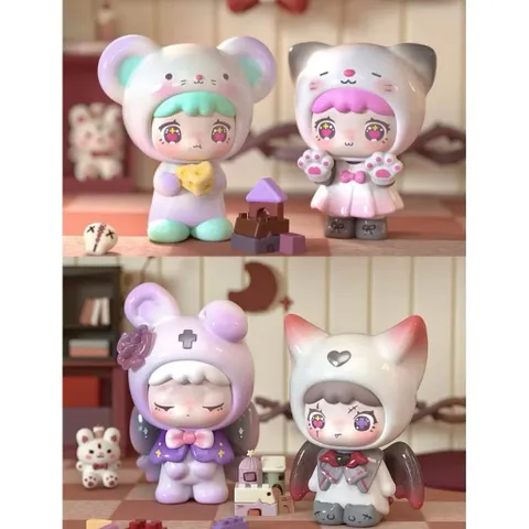 [QUBII] QUBII BEAN DAY AND NIGHT QUBII ANIMAL CASTLE BEAN BLINDNOX BLINDBAG 778254