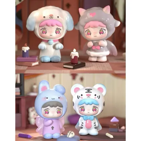 [QUBII] QUBII BEAN DAY AND NIGHT QUBII ANIMAL CASTLE BEAN BLINDNOX BLINDBAG 778254