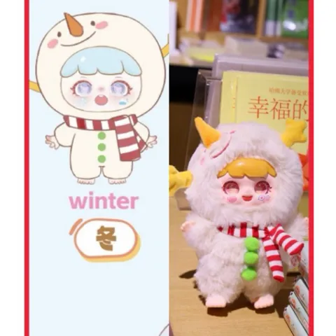 [MANCHAO] SECRET MANCHAO V3 MANCHAO FLUFFY EVERYDAY BLINDBOX BLINDBAG 778255