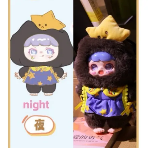 [MANCHAO] SECRET MANCHAO V3 MANCHAO FLUFFY EVERYDAY BLINDBOX BLINDBAG 778255