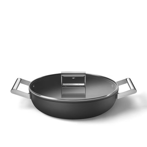 Nồi chảo Smeg DPF2812BLM 28cm màu đen – 3,7L