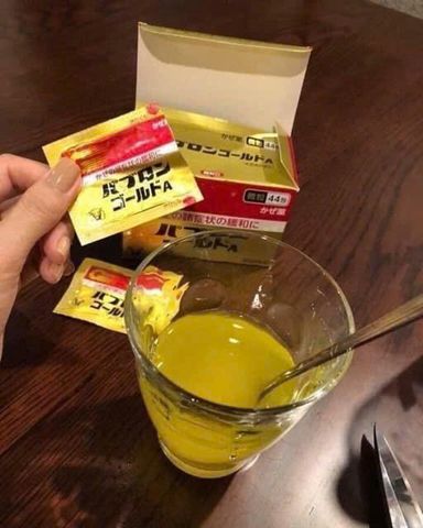 Bột Uống Giảm Cảm Cúm Taisho Pabron Gold A 44 Gói Nhật Bản - Hỗ Trợ Giảm Ho, Sổ Mũi, Đau Họng, Hạ Sốt Chính Hãng