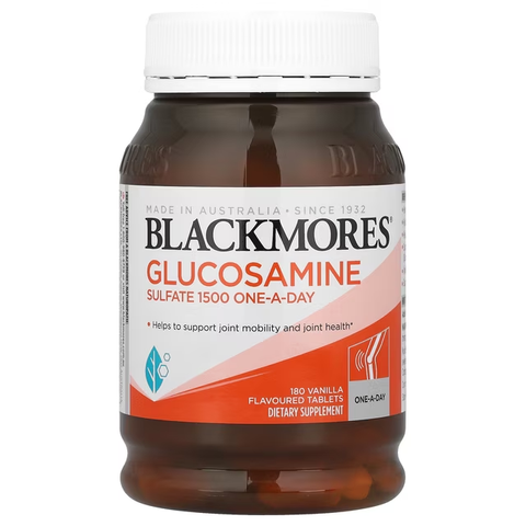 Viên uống Blackmores Glucosamine Sulfate One-A-Day, hương vani, 1.500 mg, 180 viên