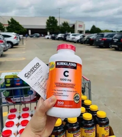  Vitamin C 1000mg Kirkland 500 Tablets của Mỹ