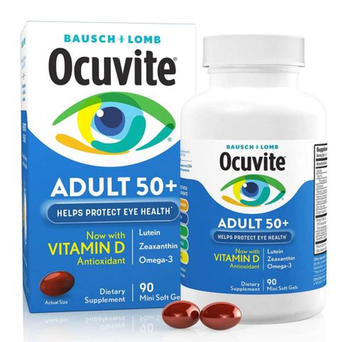 Viên uống bổ mắt Ocuvite Adult 50+ - 90 viên