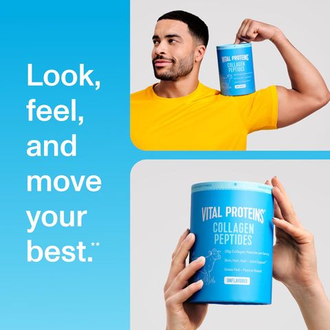 Bột Uống Collagen Vital Proteins Đẹp Da Đẹp Tóc Móng Tay Chắc Khỏe Chứng Nhận NSF - YoungFit