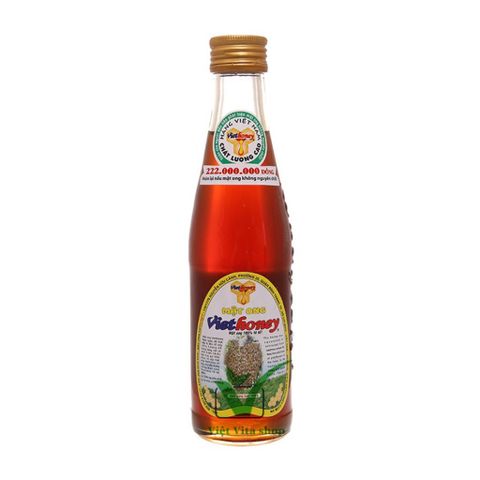 Mật ong viet honey - mật ong nguyên chất 100% từ mật ong tổ, chai 300 g