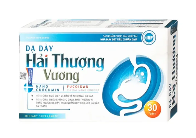 Viên uống hỗ trợ giảm acid dịch vị, bảo vệ niêm mạc dạ dày Dạ Dày Hải Thượng Vương (30 viên)