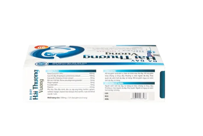 Viên uống hỗ trợ giảm acid dịch vị, bảo vệ niêm mạc dạ dày Dạ Dày Hải Thượng Vương (30 viên)