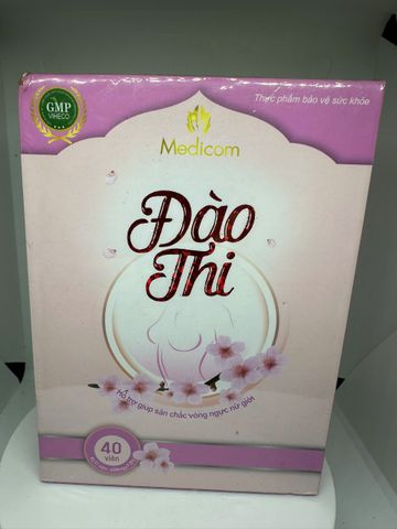 ĐÀO THI VIÊN UỐNG NỞ NGỰC TĂNG SIDE VÒNG 1 ĐÀO THI HỘP 40 VIÊN