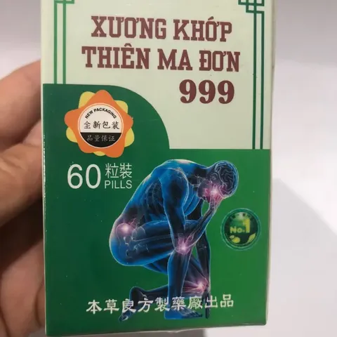 Xương khớp Thiên Ma Đơn- hỗ trợ xương khớp, đau thần kinh tọa.
