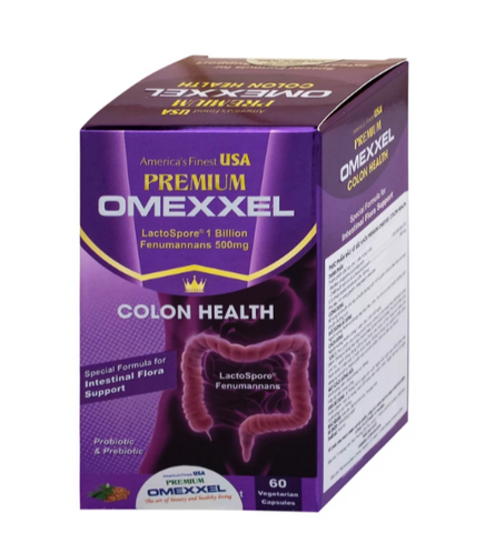 Viên uống bổ sung lợi khuẩn, hỗ trợ giảm rối loạn tiêu hóa Premium Omexxel Colon Health (60 viên)