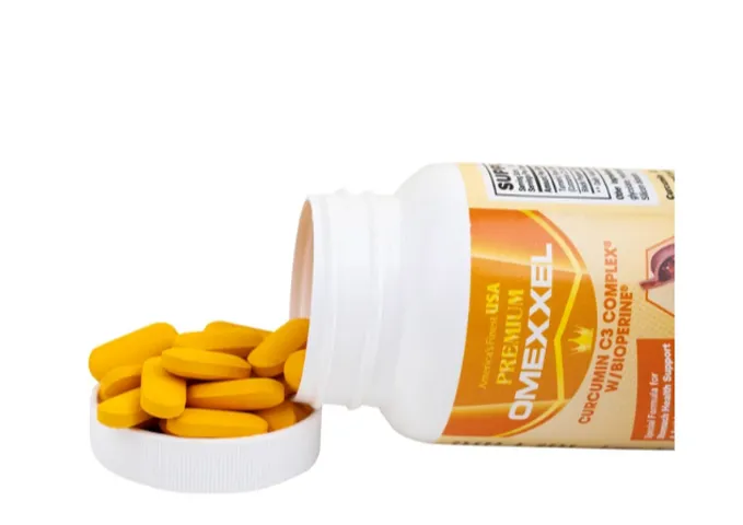 Viên uống hỗ trợ cải thiện tiêu hóa Premium Omexxel Curcumin C3 Complex W/Bioperine (60 viên)