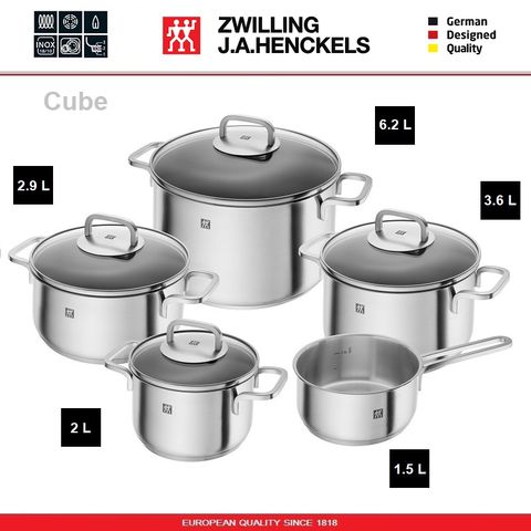 BỘ NỒI ZWILLING CUBE SET 5