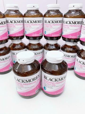 Viên uống Blackmores Evening Primrose Oil + Fish Oil 100 viên - Giải pháp chăm sóc sức khỏe Nội tiết/Tim mạch & Xương khớp - SP Chuẩn Úc