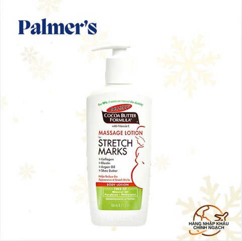 Sữa dưỡng thể cải thiện rạn da - Palmer's Cocoa Butter Formula Massage Lotion for Stretch Marks 250ml