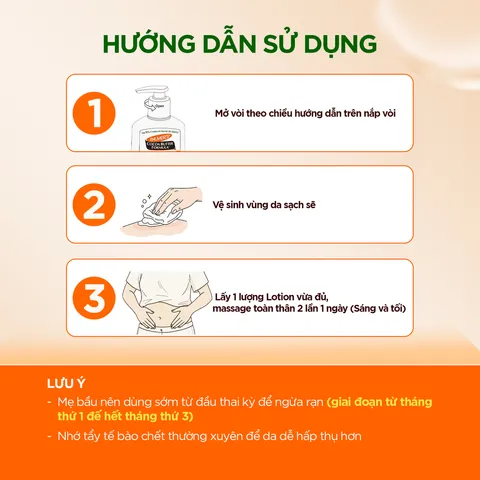 Sữa dưỡng thể cải thiện rạn da - Palmer's Cocoa Butter Formula Massage Lotion for Stretch Marks 250ml