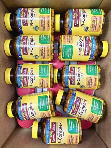 Nature Made Super B Complex viên uống bổ sung vitamin B giảm mệt mỏi 460 viên 🏷️ Giá tốt