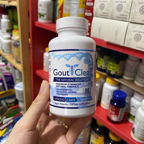 [6/2027] Viên Uống Hỗ Trợ Gút The Natural Solution Gout Clear 60 viên Hàng Mỹ Nội Địa 778664