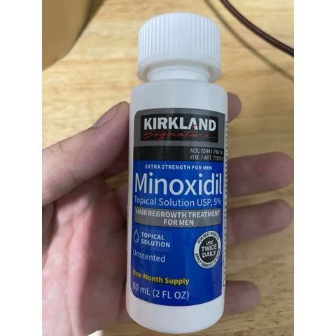 Dung Dịch Mọc Râu Và Tóc Hiệu Quả Của Mỹ Minoxidil 5% Kirk-land 6x60ml 778678