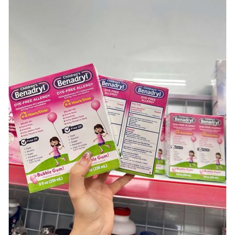 Hộp 236ml Children’s Benadryl 778665