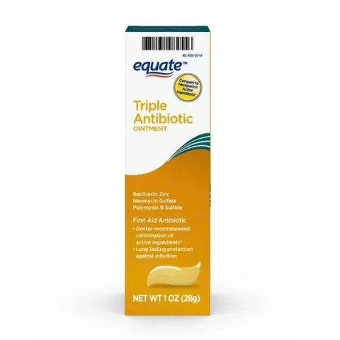 KEm  Equate Triple Antibiotic Ointment 28g 778685