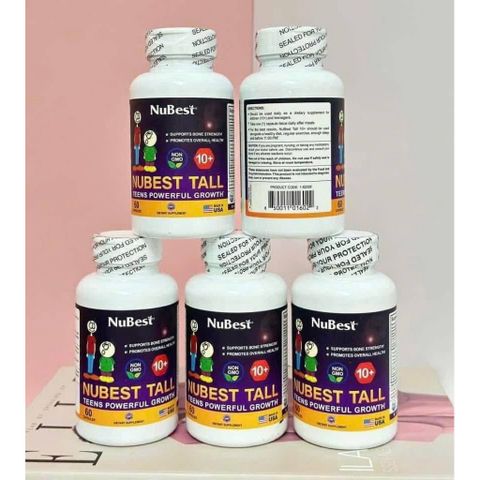 NUBEST TALL 10+ CỦA MỸ - VIÊN TĂNG CHIỀU CAO VƯỢT TRỘI CHO TRẺ EM  👫👫 🇺🇸Made in USA 778690