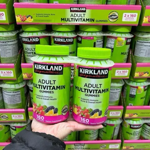 Set kẹo dẻo vitamin tổng hợp cho người lớn Kirkland Signature Adult Multivitamin Gummies 778691