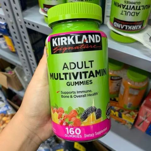 Set kẹo dẻo vitamin tổng hợp cho người lớn Kirkland Signature Adult Multivitamin Gummies 778691