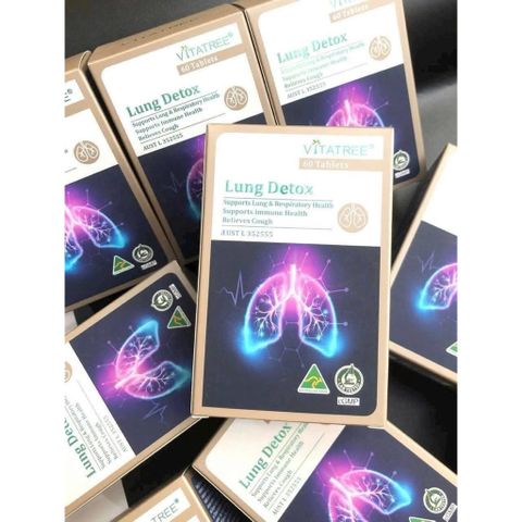 Viên uống thanh lọc phổi Vitatree Lung Detox (60 viên) 778712
