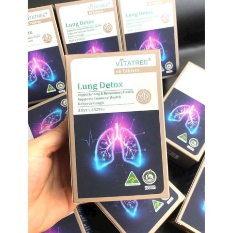 Viên uống thanh lọc phổi Vitatree Lung Detox (60 viên) 778712