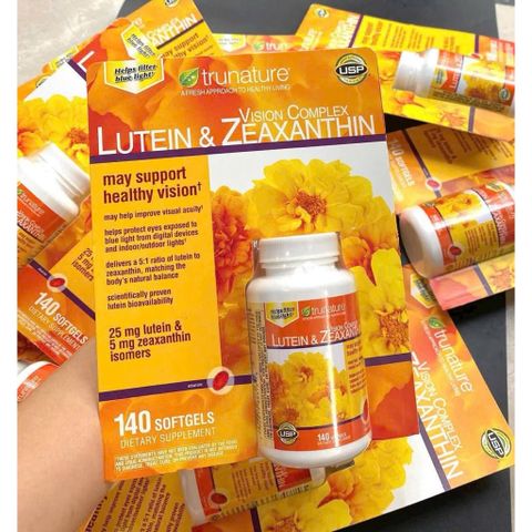 Viên Uống Bổ Mắt Trunature Lutein & Zeaxanthin 𝟏𝟒𝟎 Viên 🌻 778725