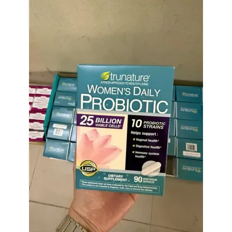 Viên uống men vi sinh cho phụ nữ Women's Daily Probiotic Trunature Mỹ.  90 viên 778732