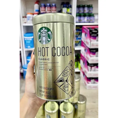 Bột Cacao STARBUCKS Hot Cocoa Classic 850g của Mỹ 778736