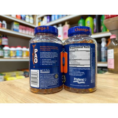 Salmon Oil Omega 𝟑 - Dầu Cá Hồi Alaska cực tốt cho Sức khoẻ 𝟐𝟏𝟎 Viên Của Mỹ. 778738