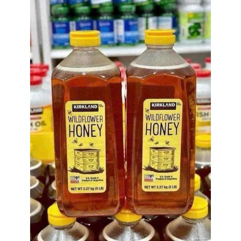 MẬT ONG KIRLAND  - hàng mua tại Costco Mỹ. chai 2,27lit date 2027 778739