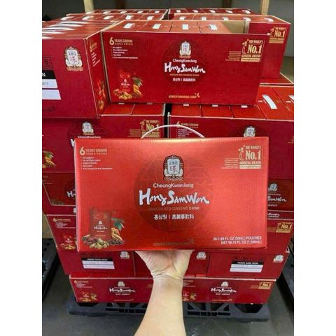 Nước Hồng Sâm HongSamWon Mỹ (30 gói) 778743